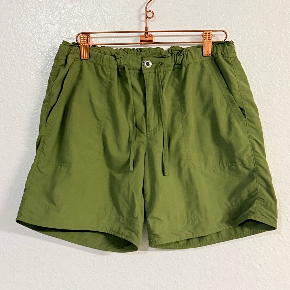 Patagonia women’s Upcountry olive Shorts size 6 - Picture 2 of 10